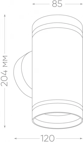 Архитектурная подсветка Feron Рио 11709 DH1002 (220V, круглые, IP54)