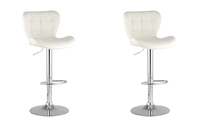 Стул барный ПОРШЕ белый NP 2шт Stool Group арт.УТ000039097