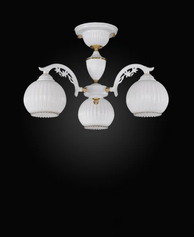 Потолочная люстра Reccagni Angelo PL 9600/3 (220V, шарики)