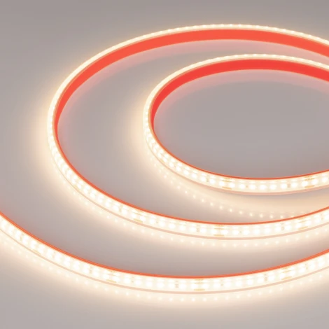 Светодиодная лента герметичная DOT-PFS-X160-10mm 24V Warm3000 (12 W/m, IP68, 5m) (Arlight, 5 лет) 051594