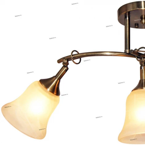 Потолочная люстра IDLamp Paolina 851/3PF-Oldbronze