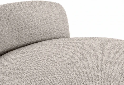 Кушетка Fabro ОГОГО (арт.863618), (Ткань,Букле/Бежевый)