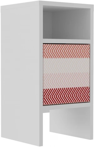 Прикроватная тумба GRANDMA'S NIGHTSTAND (Дерево/Белый) LEVE