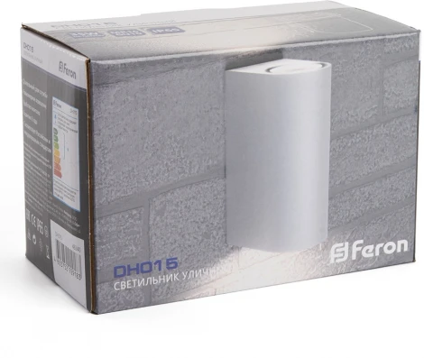 Архитектурная подсветка Feron Бостон 48340 DH015 2*GU10 серый (220V, IP65)