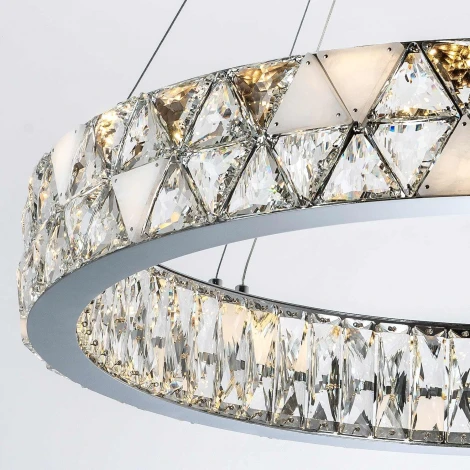 Подвесная люстра светодиодная с регулировкой цветовой температуры Modelux MODELUX ML.6982.800P CR