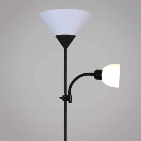 Торшер с выключателем Reluce 00306-0.7-02 BK