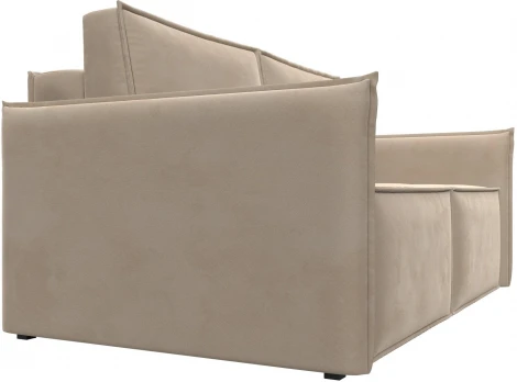 Диван прямой Либерти мини (Бежевый/Велюр) Лига Диванов арт.121894