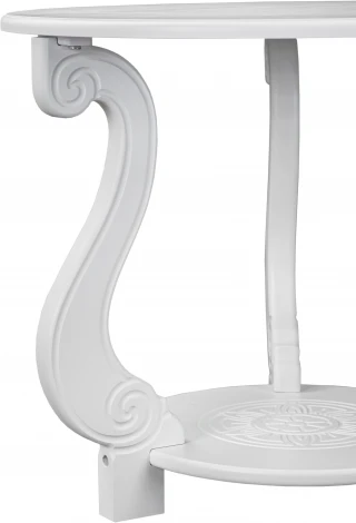 Стол журнальный Грация (М) ЛАЙТ белый от фабрики Mebelik