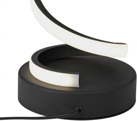 Интерьерная настольная лампа светодиодная в виде спирали Vitaluce V4677-1/1L (220V, спираль)