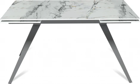 Стол раскладной Asti (140+40+40), керамика глянцевая Ice Jade Top Concept арт.21881