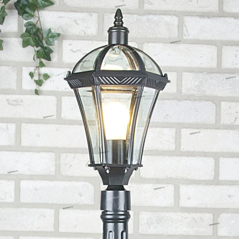 Наземный фонарь Elektrostandard Capella черный F