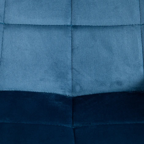 Стул ABRUZZO ( mod. 8060 ) / 1 шт. в упаковке (Металл,Вельвет /Синий,Черный  )