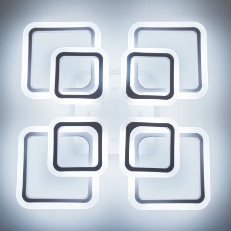 Умная потолочная люстра RGB Citilux Марсель Смарт CL232A180E (LED, 220V, умный дом - Алиса, Маруся, Сири)