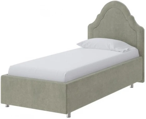 PROxSON Кровать Эльза (Ткань: Велюр Лофти Олива) 80x190