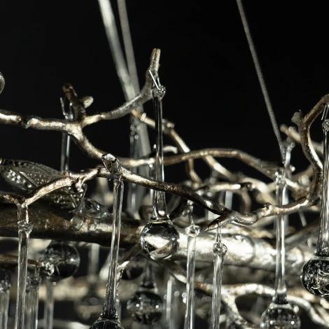 Подвесная люстра Loft IT Bijout 10068/1000 SG (220V, на тросе, ветки)