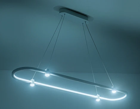 Подвесной светильник светодиодный COMFORT FL5588 Ambrella (220V, на тросе)