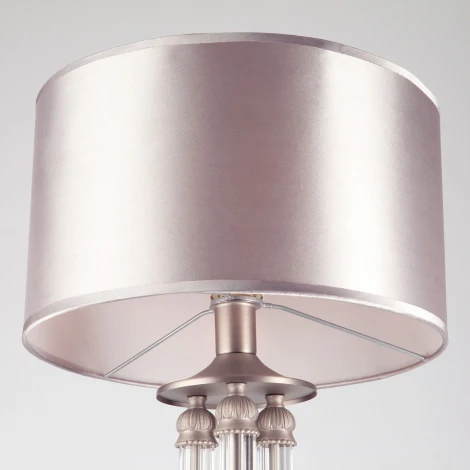 Торшер Eurosvet Adagio 01046/1 сатин-никель (220V, выключатель, круглые)