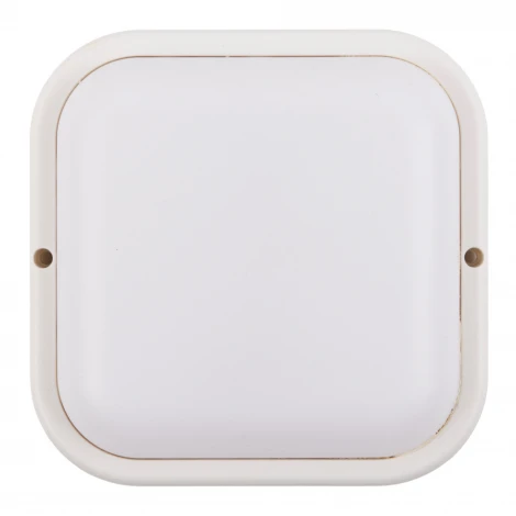 Светильник светодиодный влагозащищенный, квадрат 6500K Volpe ULW-Q229 18W/6500K IP65 WHITE