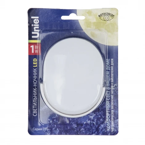 Ночник Uniel DTL-316 Овал/White/Sensor