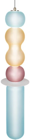 Подвесной светильник Loft It Lollipop 10239P/F (для детской, LED, 220V, на проводе, шарики, бусы)