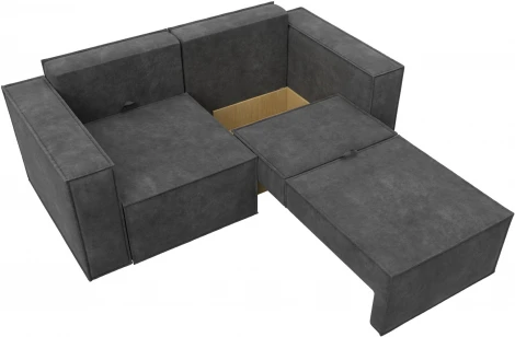 Диван прямой Куба мини Лига Диванов (Велюр) арт.126593