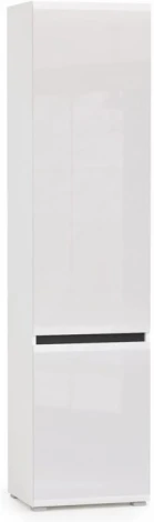 Шкаф Сейдиль (Сейдиль белый премиум / черный / белый глянец) Mobi арт.518217