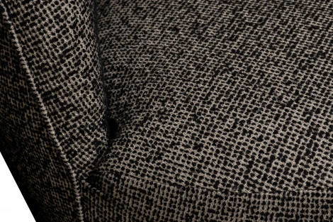 Кресло Риволи(GD/Rivoli) поворотное рогожка черно-золотое Santo302-CHZOL 73*80*74см Garda Decor