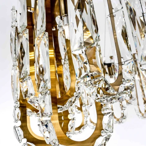 Подвесная люстра хрустальная Modelux MODELUX ML.6621.19 BS