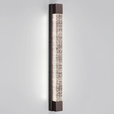 Настенный светильник Odeon Light Mirada 6680/12WL брашир черн/металл/хрусталь IP20 LED 12W 600Лм 4000K (220V)