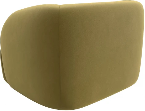 Кресло Лига-041 (Желтый/Микровельвет) Лига Диванов арт.121936