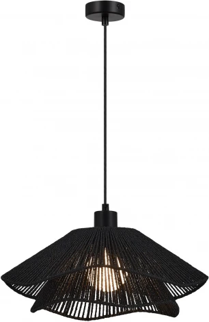 Подвесной светильник Evoluce Verve SLE6023-403-01 черный/черный E27 1*40W