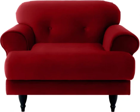 Кресло Italia ОГОГО (арт.339449), (Ткань/Красный)
