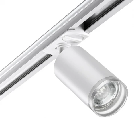 Светильник трековый для однофазного двухжильного (универсального) шинопровода Ular 370876 (220V, круглые)