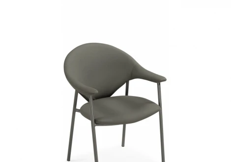 Стул на металлокаркасе Vigo gray 15927