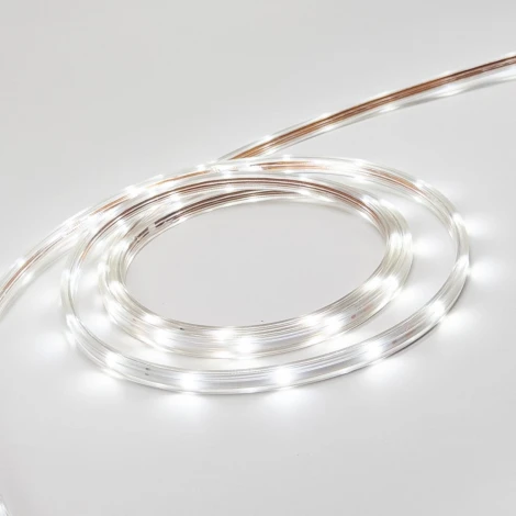 Светодиодная лента LTC Герметичная Белая 220В, SMD2835, 24LED/м, 6000К, IP65, Бухта 100м Laitcom NL-H1-2W