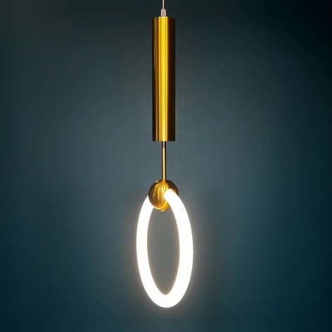 Подвесной светильник Lee Broom Ring Light Imperiumloft 40,1896 (144279-22) (LED, 220V, на проводе, кольцо)