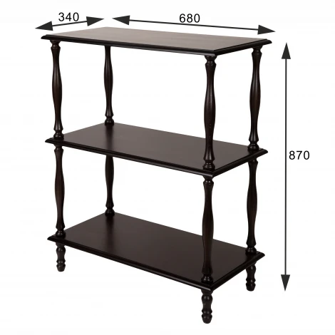 Этажерка П 9 венге от фабрики Mebelik