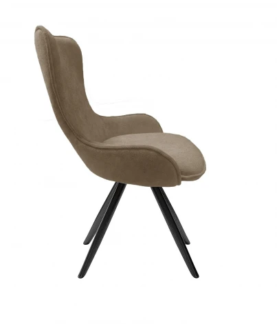 Стул DikLine 333 поворотный TW05 капучино, ножки черные 00-00084729