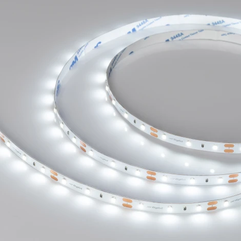 Светодиодная лента NT-A60-8mm 12V White6000 (4.8 W/m, IP20, 3528, 5m) (Arlight, Открытый) 035698