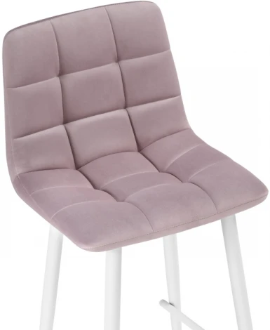 Полубарный стул Notta Чилли К розовый / белый 511410