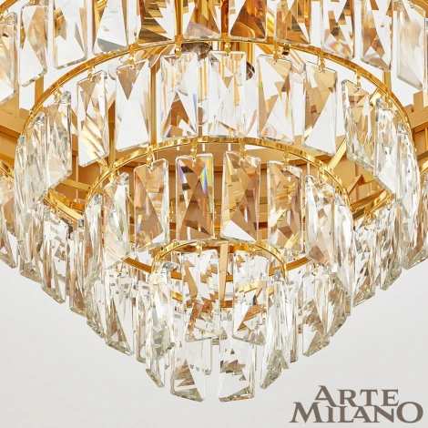 Подвесная люстра Arte Milano 41A.D600.H400.E14.6 G (220V, на цепи)