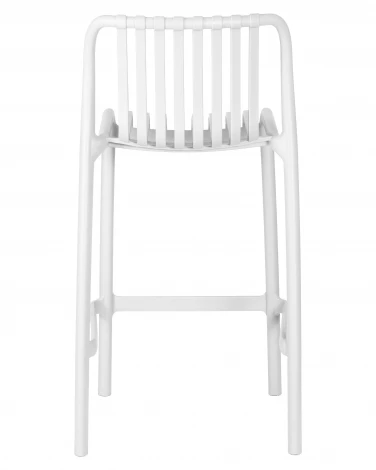 Стул полубарный CHLOE (белый)
