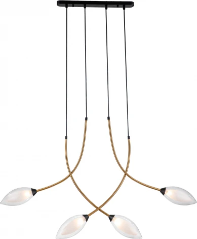 Подвесной светильник Fiore V000141 (13001/4P Black) (220V, на проводе)