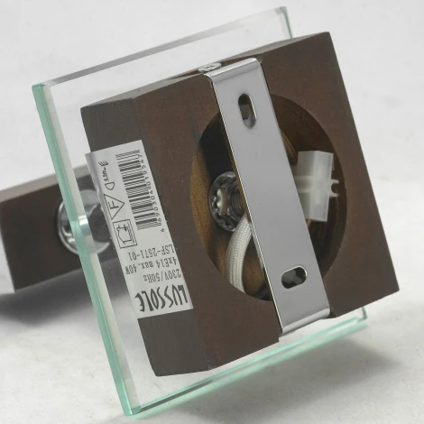 Бра Lussole Montone LSF-2571-01 (220V, куб, IP21)