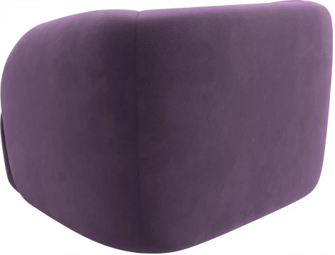 Кресло Лига-041 (Сиреневый/Микровельвет) Лига Диванов арт.121939