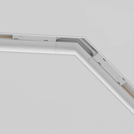 Угол-соединитель 135° Gravity встраиваемый белый (магнитный) Maytoni Technical TRA010CLO-42W