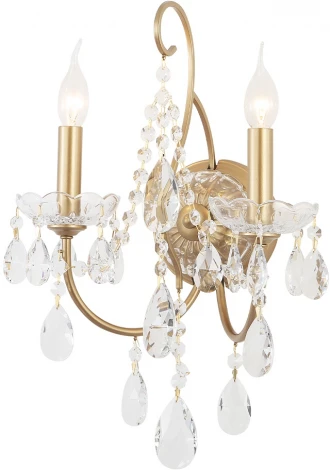 Бра Crystal Lux MONTANA AP2 (220V, подвески, подсвечник, свеча)