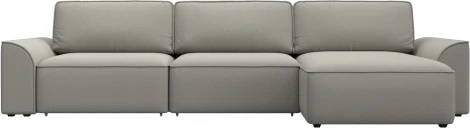 Диван угловой Лига-048 НПБ лонг Лига Диванов (Рогожка) арт.128484