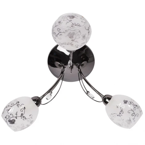 Потолочная люстра MW-Light Фиеста 267013403 (220V, лепестки, листья, ветки)