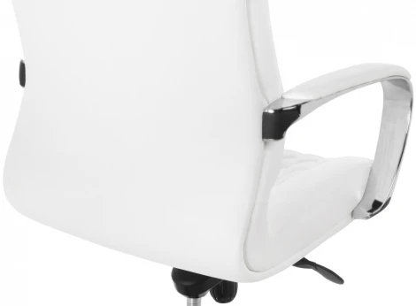 Компьютерное кресло Woodville Damian white / satin chrome 15429